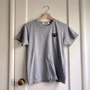 COMME DES GARÇONS Heart Logo Patch T-Shirt